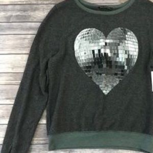 WILDFOX DISCO HEART SHIRT